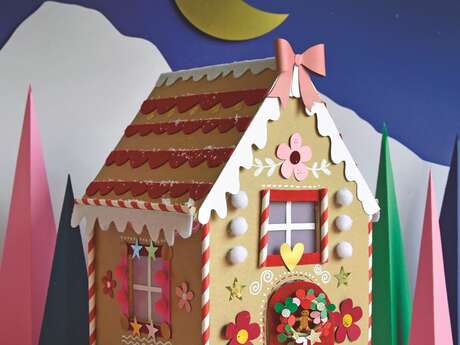 Atelier Maison en pain d'épices en carton