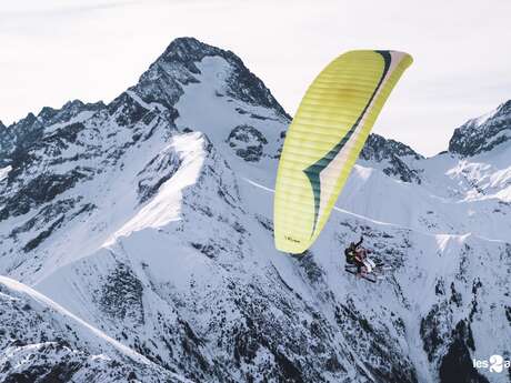 Paragliding flight -  Air 2 Alpes