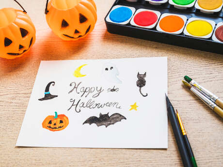Atelier dessin d'Halloween
