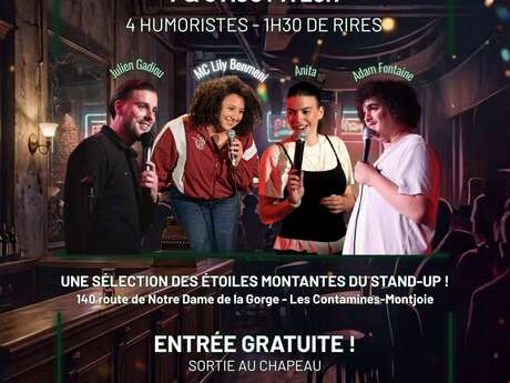 Soirée Comedy Club au bar Les Rhodos