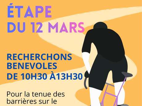 Passage course vélo "Paris Nice 2026"