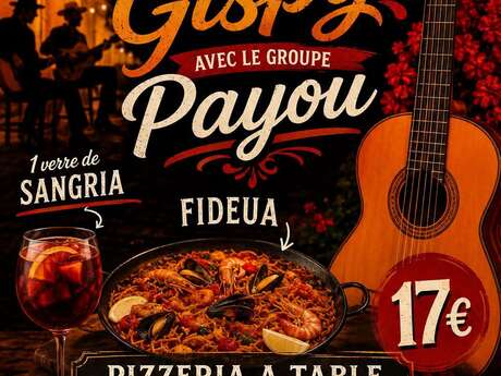 Soirée Gispy avec le groupe Payou