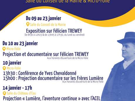 Diffusion Musée Micro-Folie - 'Félicien Trewey 'et des débuts du cinéma