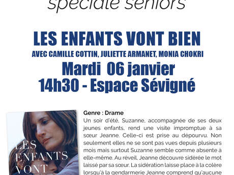 Ciné Seniors - Les enfants vont bien