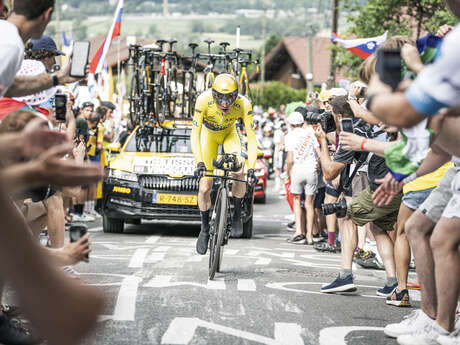 Parcours vélo du Contre la Montre du Tour de France 2023 Passy - Combloux