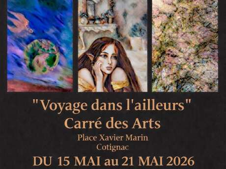 Vernissage de l'exposition : Voyage dans l'ailleurs - peintures et dessins