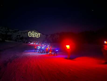 Le collet fête Noël Le collet fête Noël