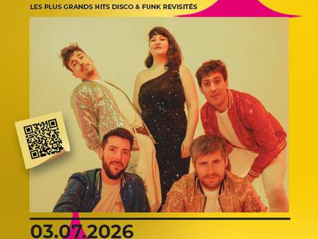 Concert gratuit "SIDE UP", les plus grands hits disco & funk revisités