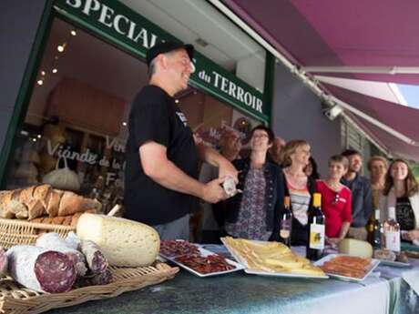 Soirée "Burgers et Dégustation de vin" devant la boutique