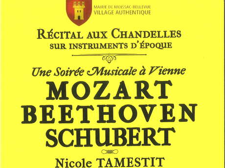 Récital aux chandelles soirée musicale à Vienne