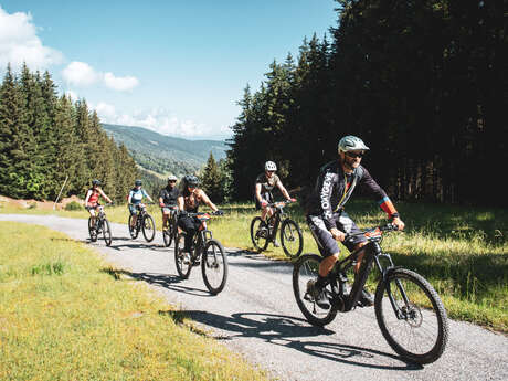 Sortie sur-mesure en VTT électrique