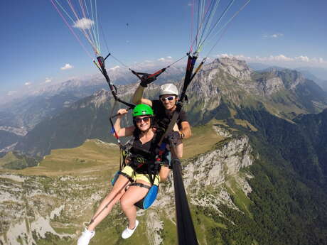 Parapente : vol biplace de durée