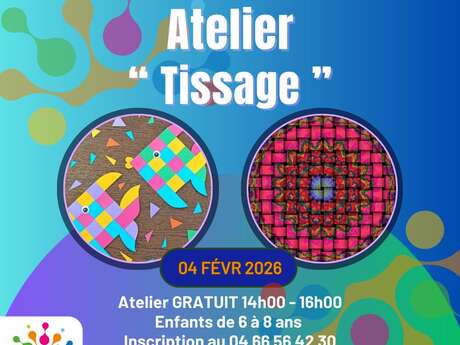 Les Mercredis du Pôle - Atelier "Tissage"