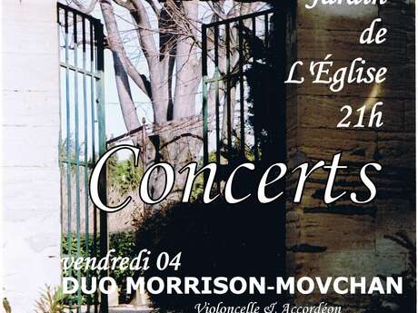 Concert du jardin de l'église