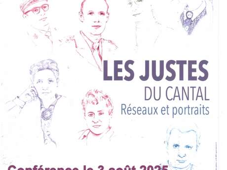 Conférence "les justes du Cantal - réseaux et portraits"