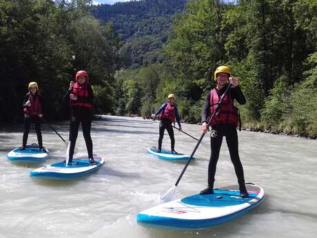 Paddle en rivière