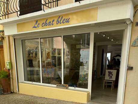 Le chat bleu