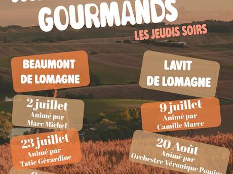 Marché gourmand nocturne