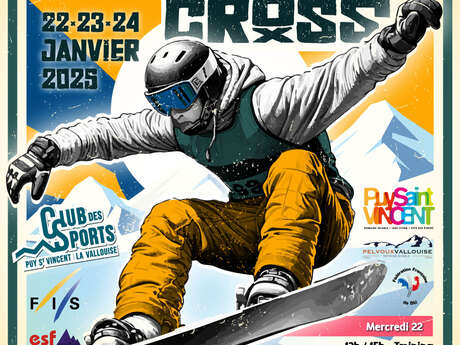 Coupe d’Europe de Snowboard cross !