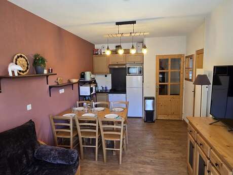 Appartement La tanière 1850 - 2 pièces cabine 4 personnes -Terrasses de la Bergerie