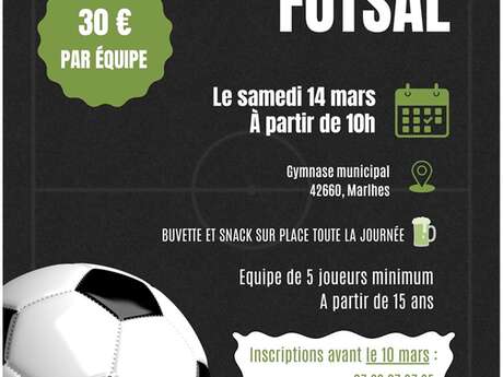 Tournoi de futsal