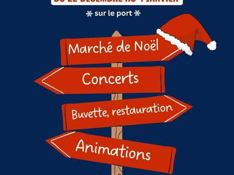 Weihnachtsmarkt in Saint-Martin de Ré
