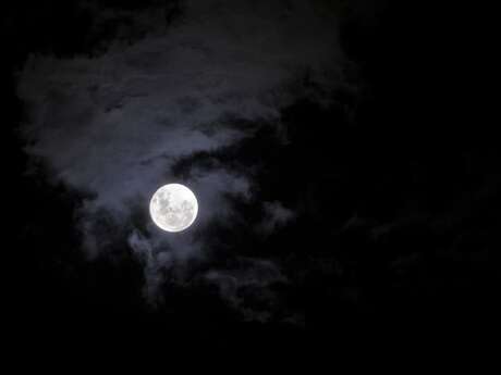 Nocturne en raquettes à Glières