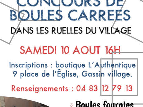 Concours de boules carrées 2024