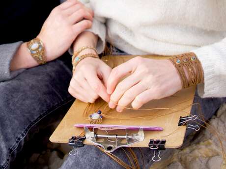 Atelier découverte de micromacramé en famille