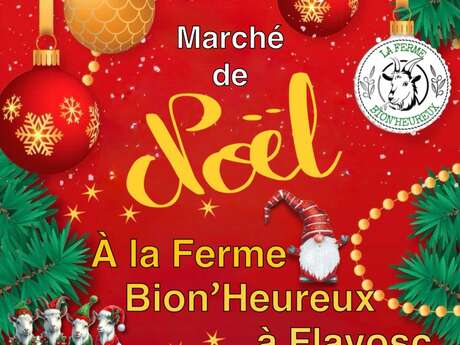 Marché de Noël à la ferme Bion'Heureux