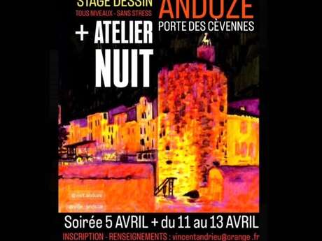 Stage de dessin et atelier de nuit