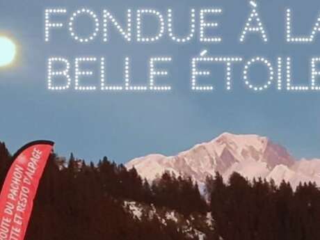 Nocturne & fondue à la belle étoile