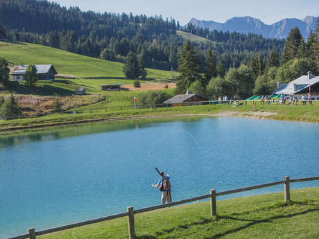 Pesca al lago di Javen