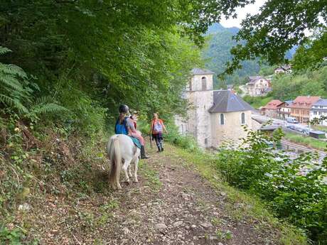 La petite cavale d'Erika - Stage poney semaine