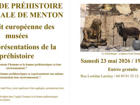 Nuit européenne des musées au Musée de Préhistoire régionale