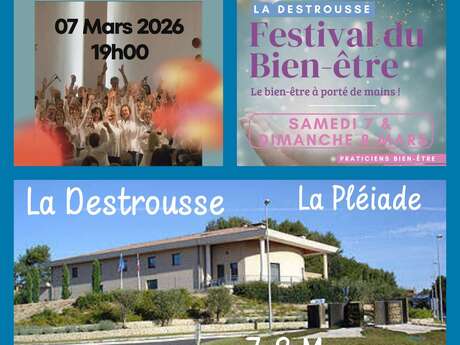Festival bien être à la Destrousse