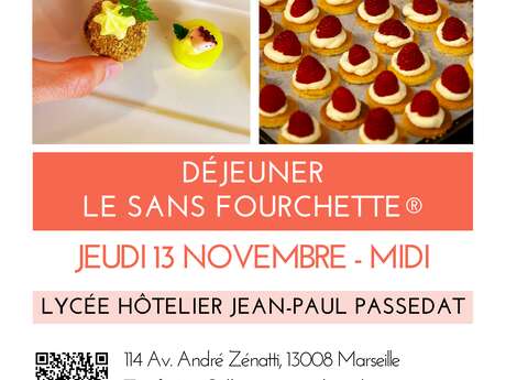 Déjeuner "le sans fourchette"