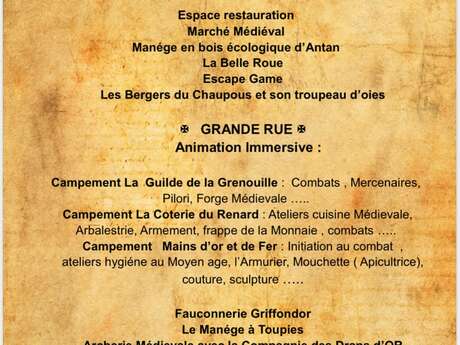 Medieval Festival in Mornas