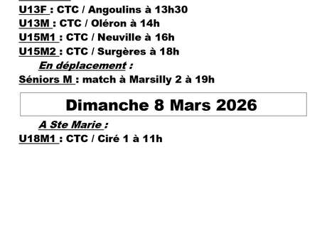 Matchs de basket - Union Sportive Arsaise