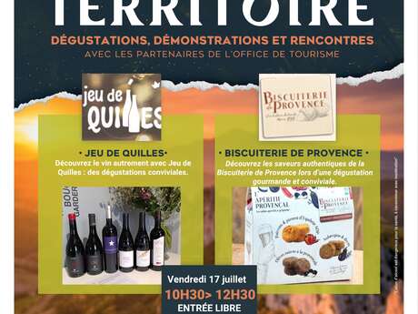 Les Instants du territoire à l'Office de Tourisme Vaison Ventoux Provence
