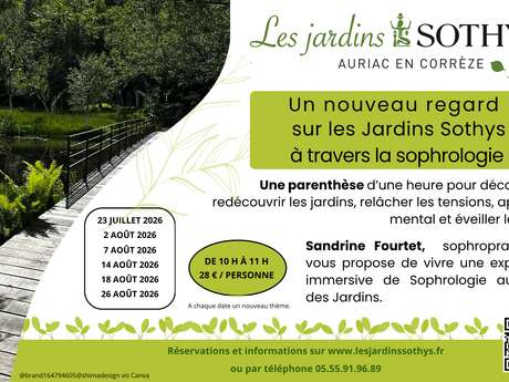 Un nouveau regard sur les Jardins Sothys à travers la sophrologie