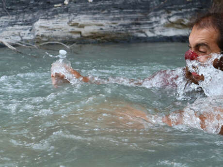 Sous l'eau. Spectacle