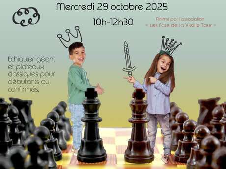 Gioco degli scacchi gigante Gioco degli scacchi gigante