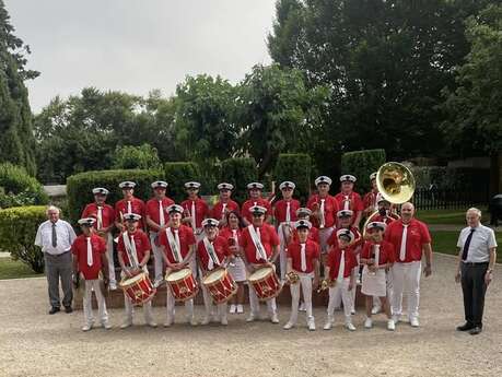 Le Coq Lavelanetien" brass band