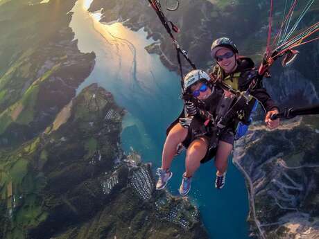 Vol découverte en parapente
