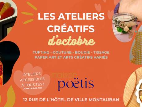 October Creative Workshops