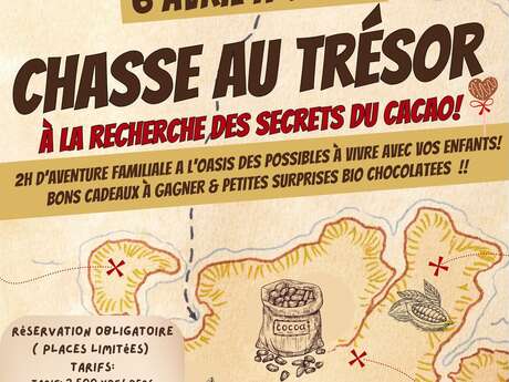 Chasse au trésor - A la recherche des secrets du cacao !