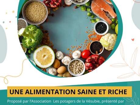 Une alimentation saine et riche