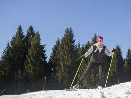 Cross-country skiing in Apremont