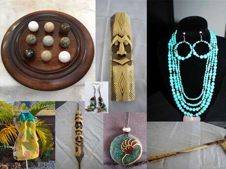 Exposition et vente des artisans et artistes de Koumac